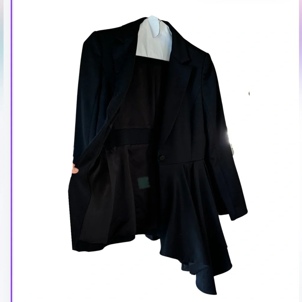 Alice + Olivia Hudson Draped Blazer NWOT